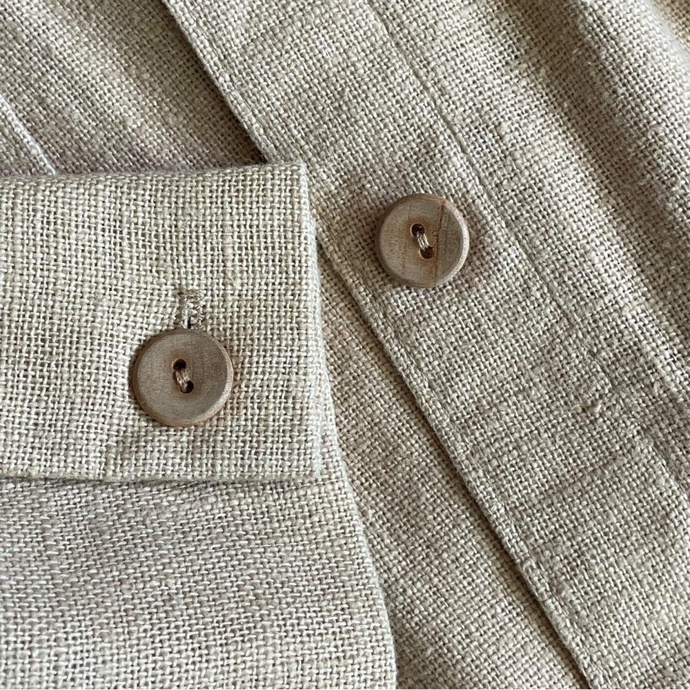 Tan Button Up - Picture 10 of 10
